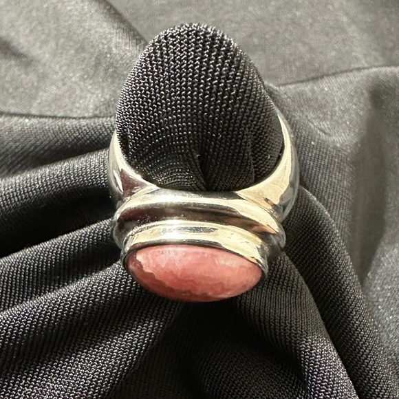 JOSEPH ESPOSITO 925 Rhodochrosite Statement Ring - Picture 7 of 7